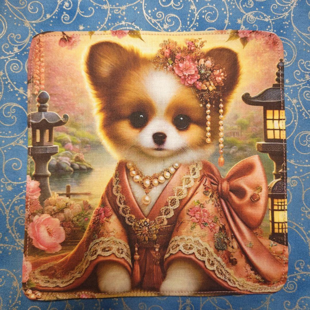 アロママ ハンカチ　パグちゃん　ダックス 柄　28枚