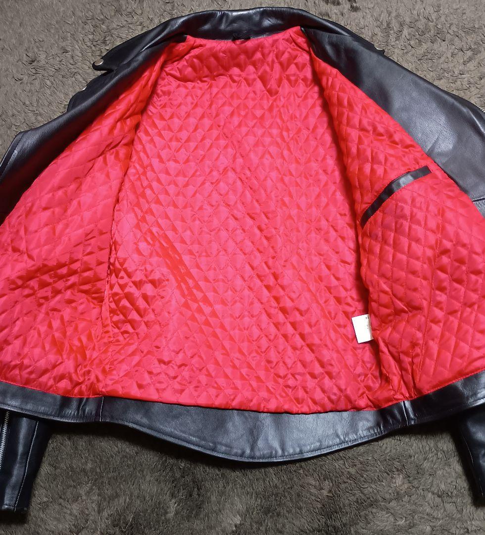 KAKUISHI (HORN WORKS) ダブルライダースジャケット 牛革