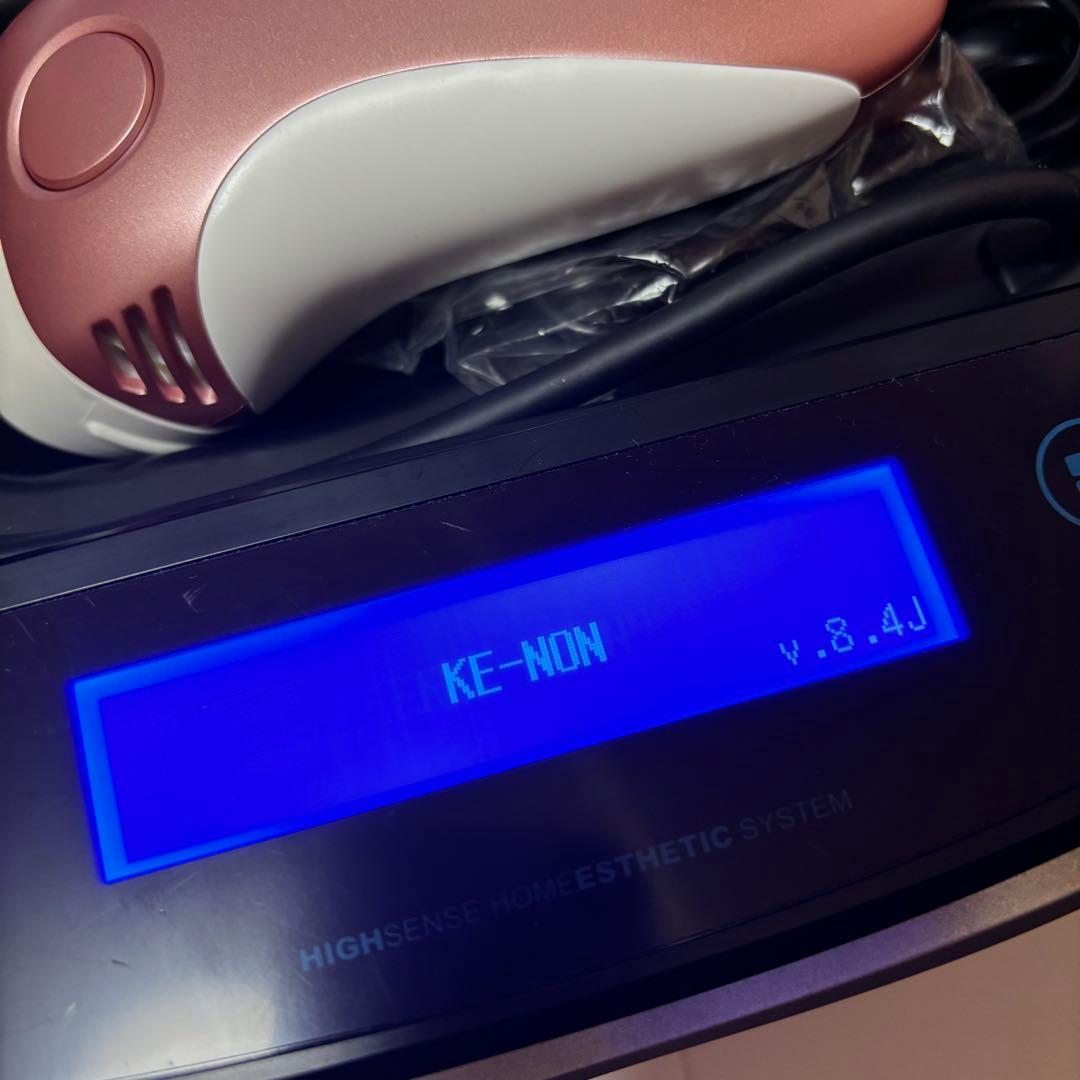 ケノン Ver.8.4 スーパープレミアムカートリッジ付き 脱毛器 kenon