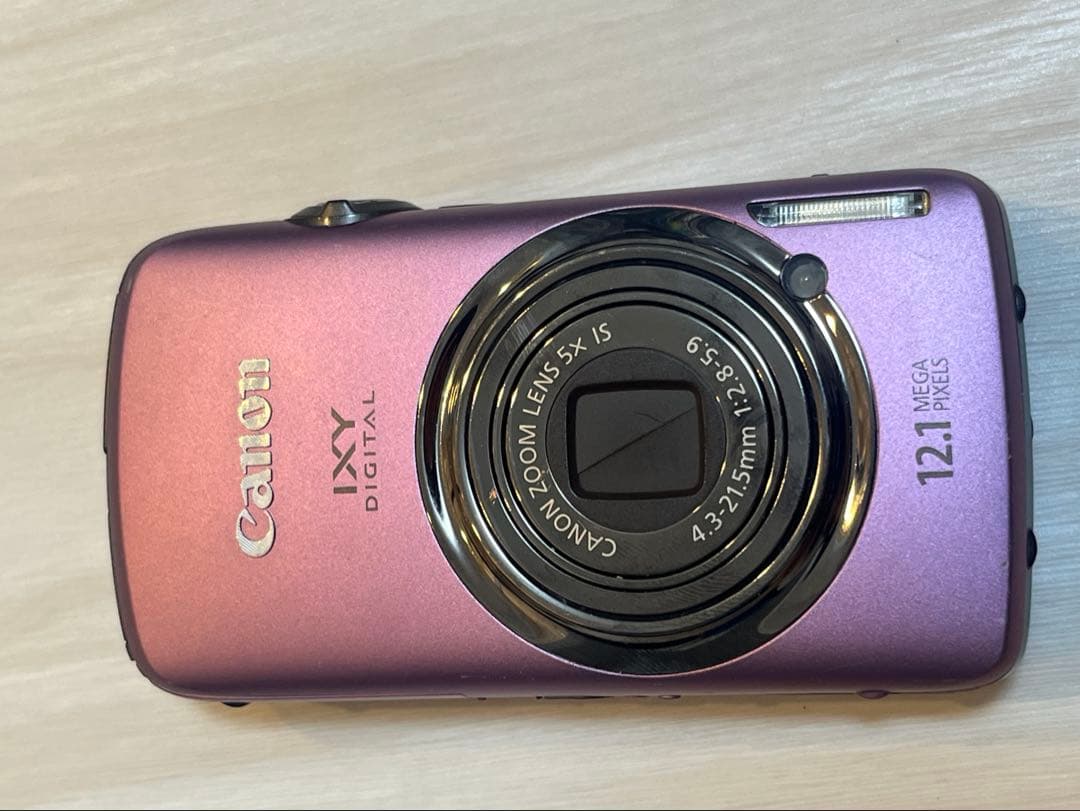 Canon IXY DIGITAL 930ISパープル　12.1メガピクセル