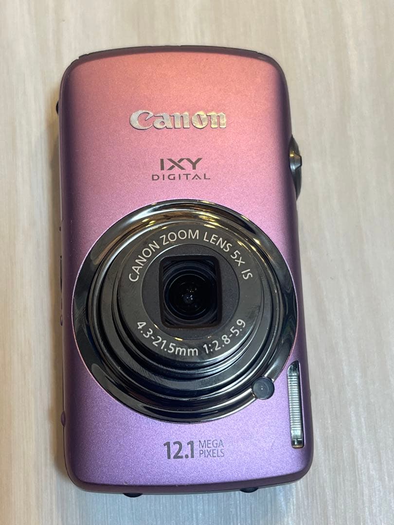 Canon IXY DIGITAL 930ISパープル　12.1メガピクセル