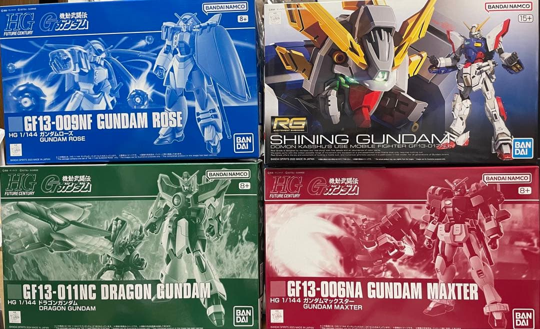 HG.RG1/144 機動武闘伝Gガンダムセット