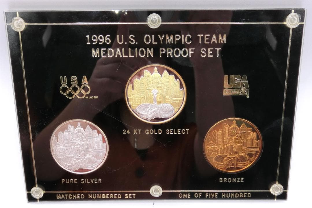 ベ*リ様 B　1996年　U.S アメリカオリンピック　メダルセット