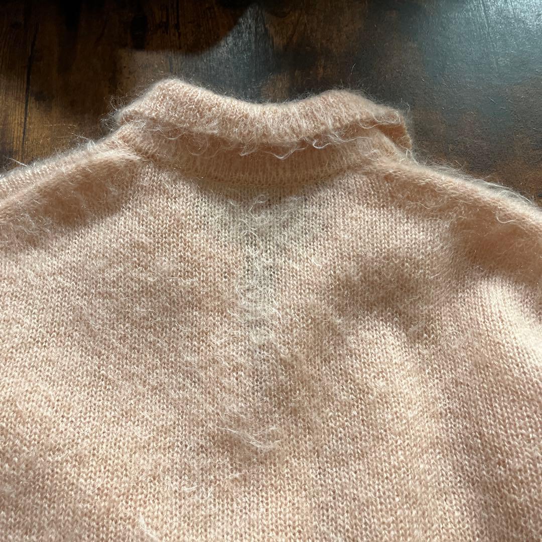 AURALEE スーパーキッドモヘア カーディガン Mサイズ ピンク