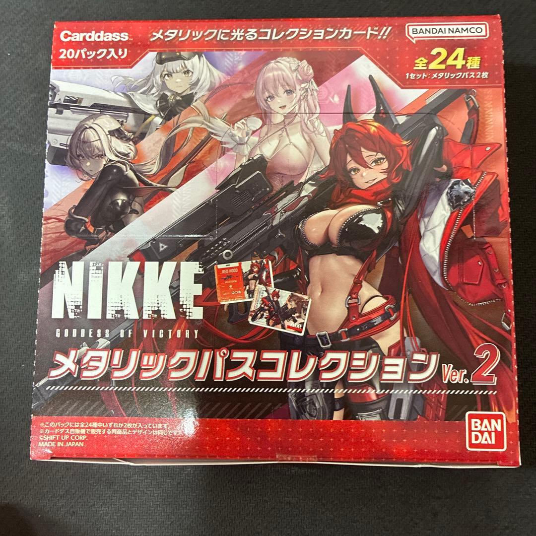 nikke メタリックパスコレクション 4box
