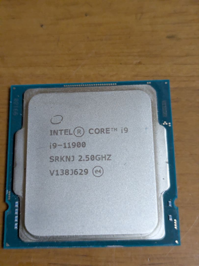 CPU Intel i9-11900 CPU 2.50GHz