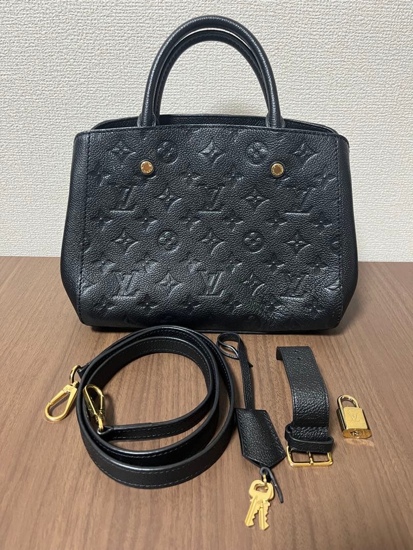 LOUIS VUITTON ルイヴィトンモンテーニュBB モノグラムアンプラント