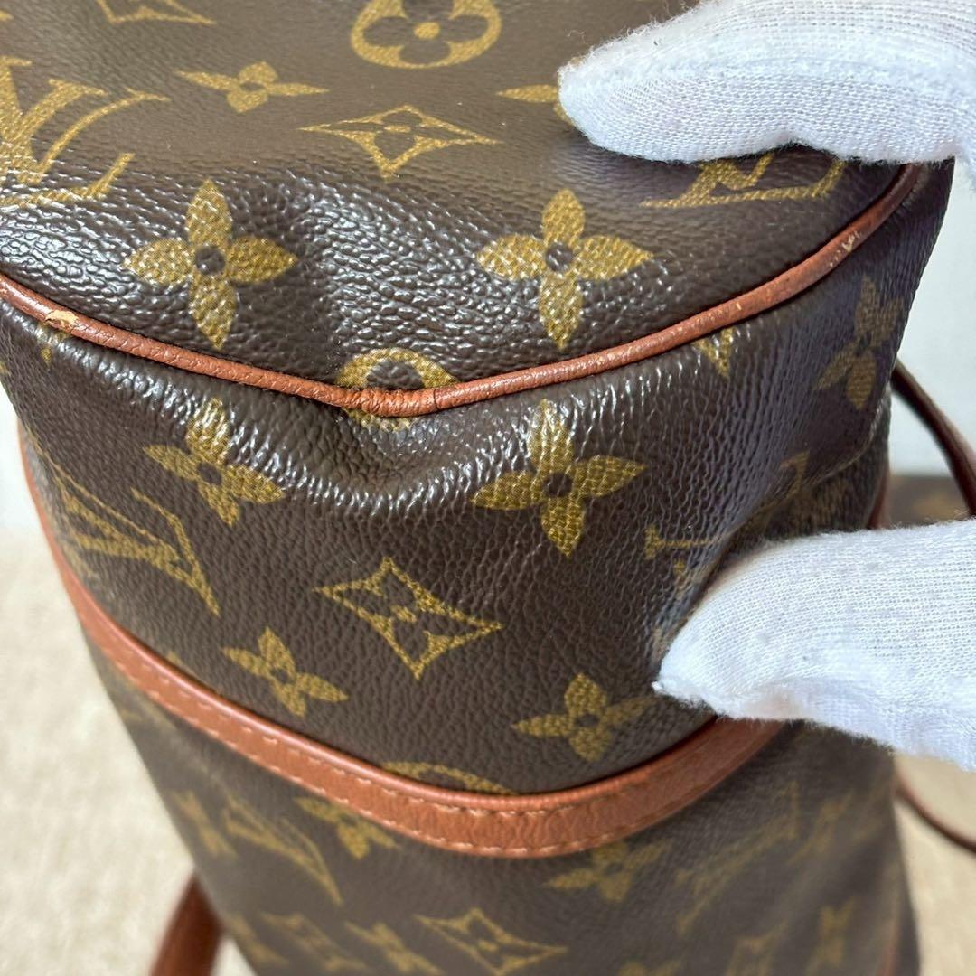 LOUIS VUITTON パピヨン 30 ハンドバッグ モノグラム ポーチ付き
