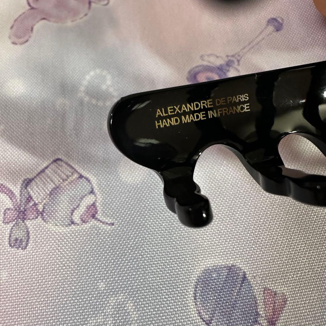 ALEXANDRE DE PARIS パール　クリップ　Lサイズ