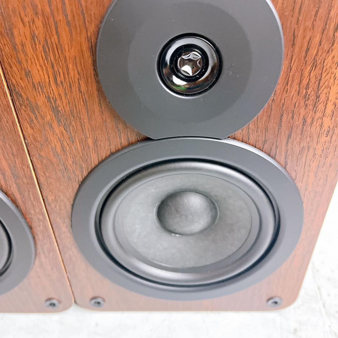 SANSUI スピーカー　SMC-300BT ペア 木目