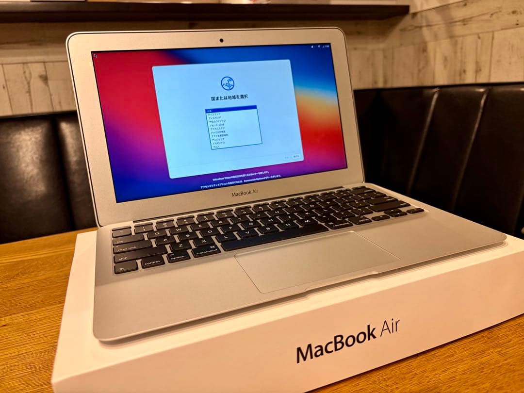 【美品】Apple MacBook Air 11インチ Early 2014