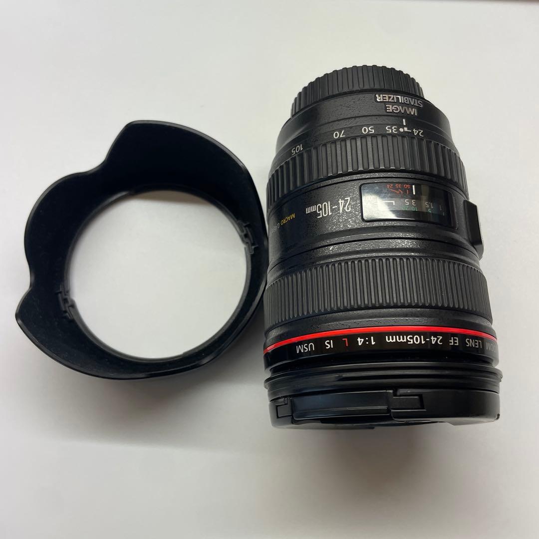 Canon EFレンズ 24-105 フード付き