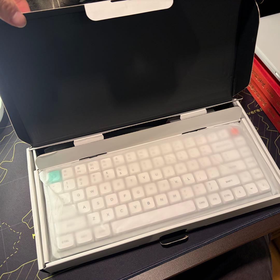 Nuphy Air75 v3 ホワイト キーボード 本体 blush nano