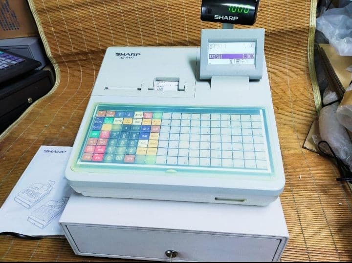 シャープレジスター　XE-A417　PC連携売上管理　最上位機種　356118
