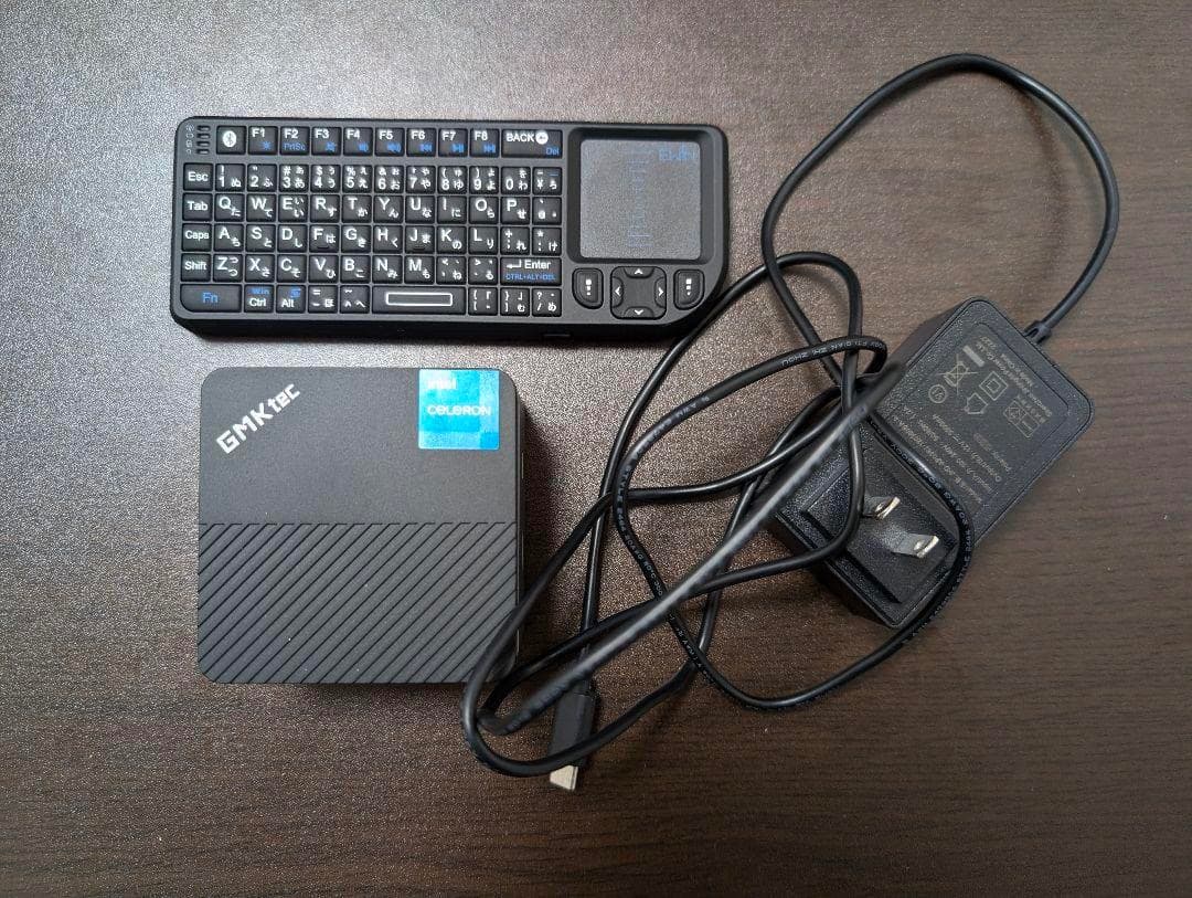 ミニPC+ミニキーボード