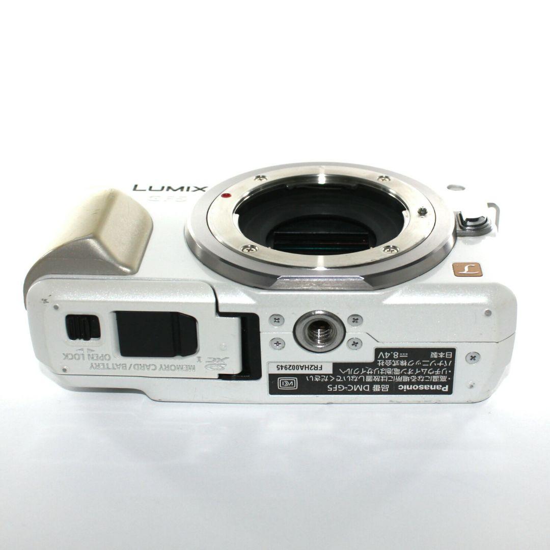 Panasonic LUMIX DMC-GF5 ミラーレスカメラ ホワイト 完動