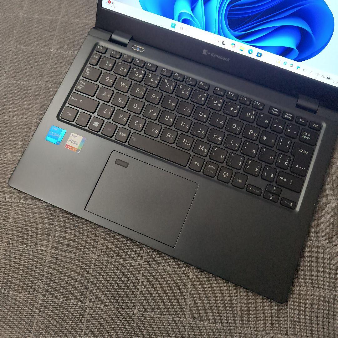タッチ 爆速 Dynabook 超軽量 11世代i7 16GB 新品 512GB
