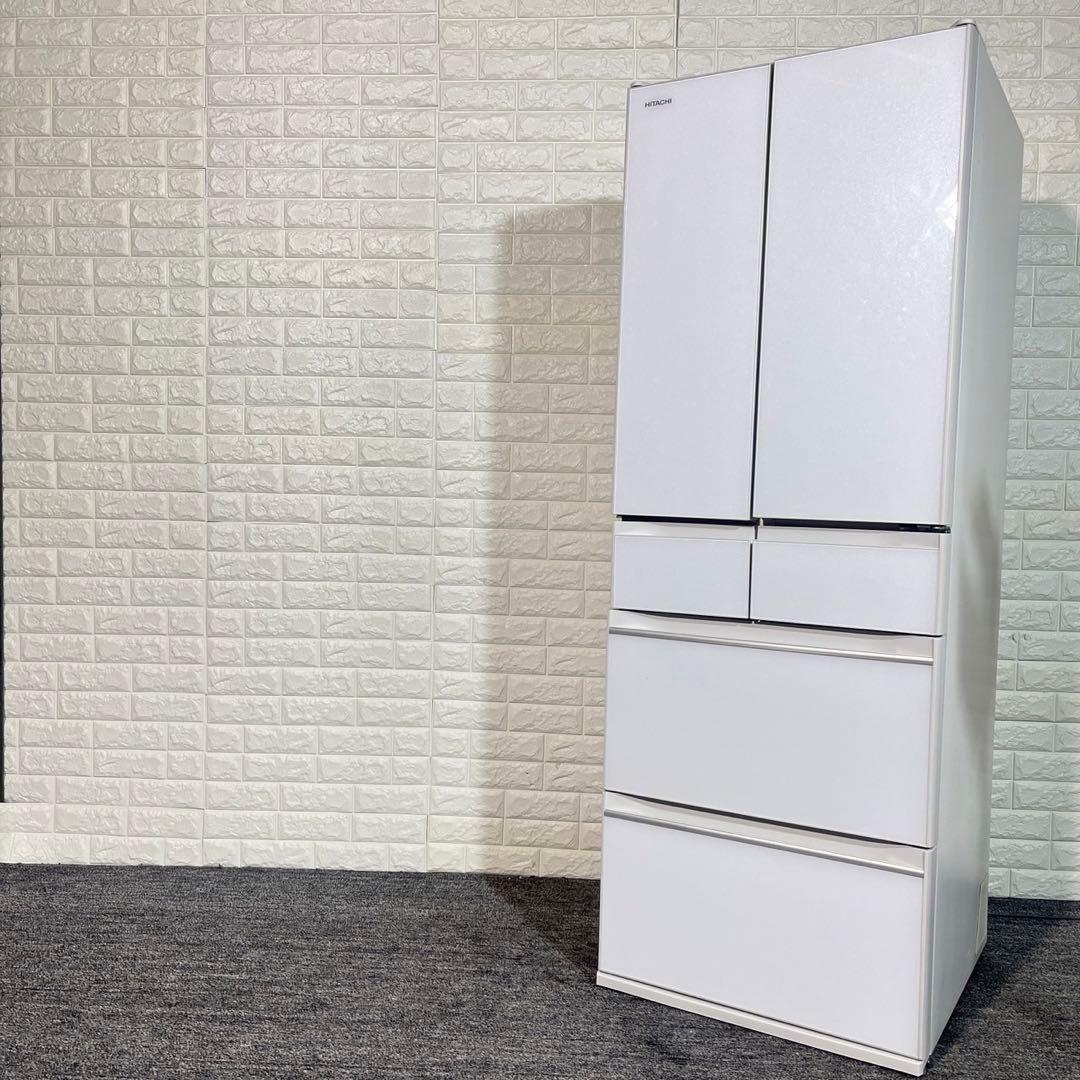 HITACHI 冷蔵庫 R-HW52N(XW) 520L 2021年製 D081