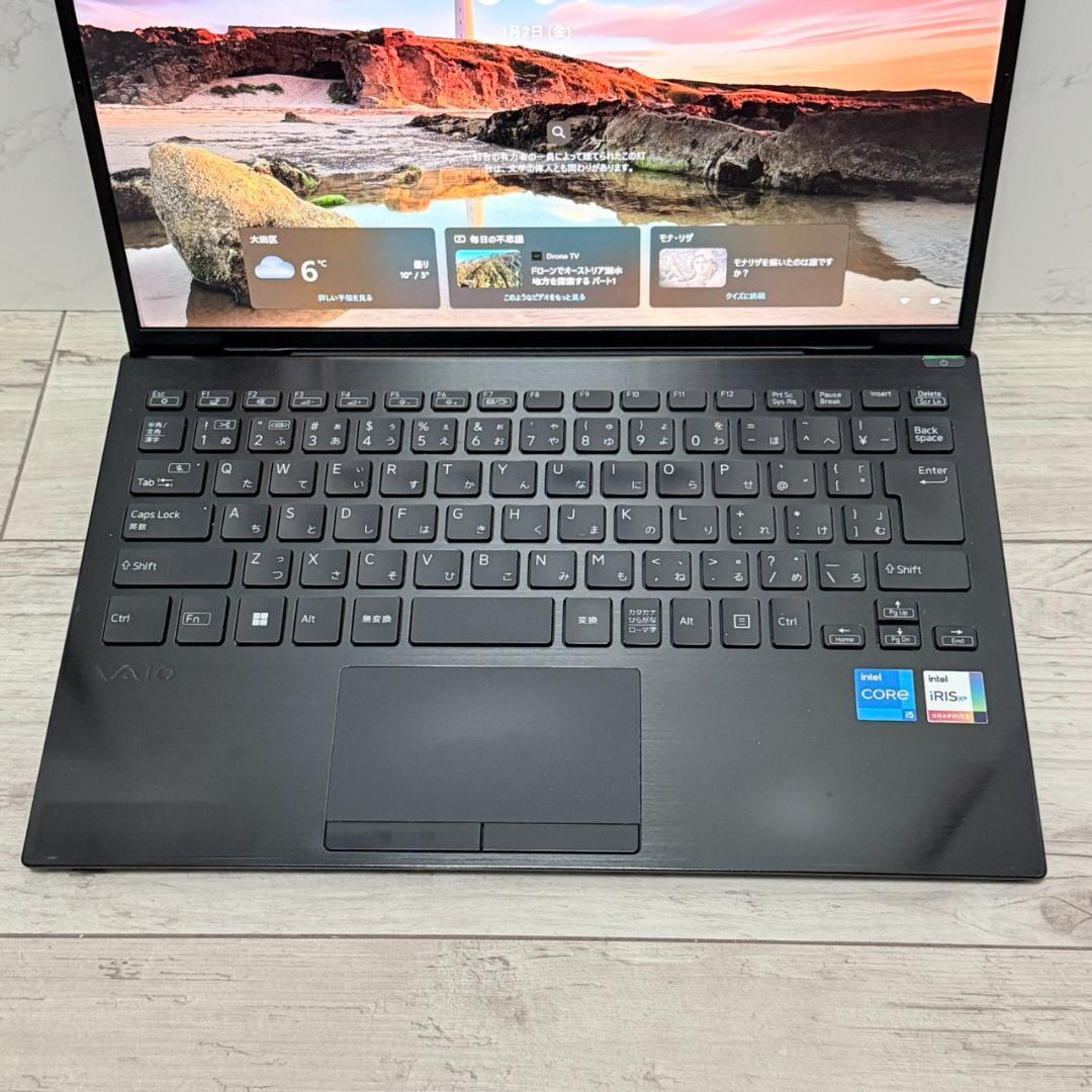 動作確認済み！第12Corei5！SSD256GB！メモリ16GB！VAIO