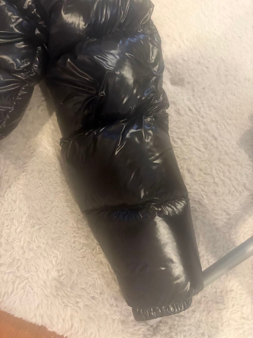 25年モデルzaraブラック フード付きダウンジャケット