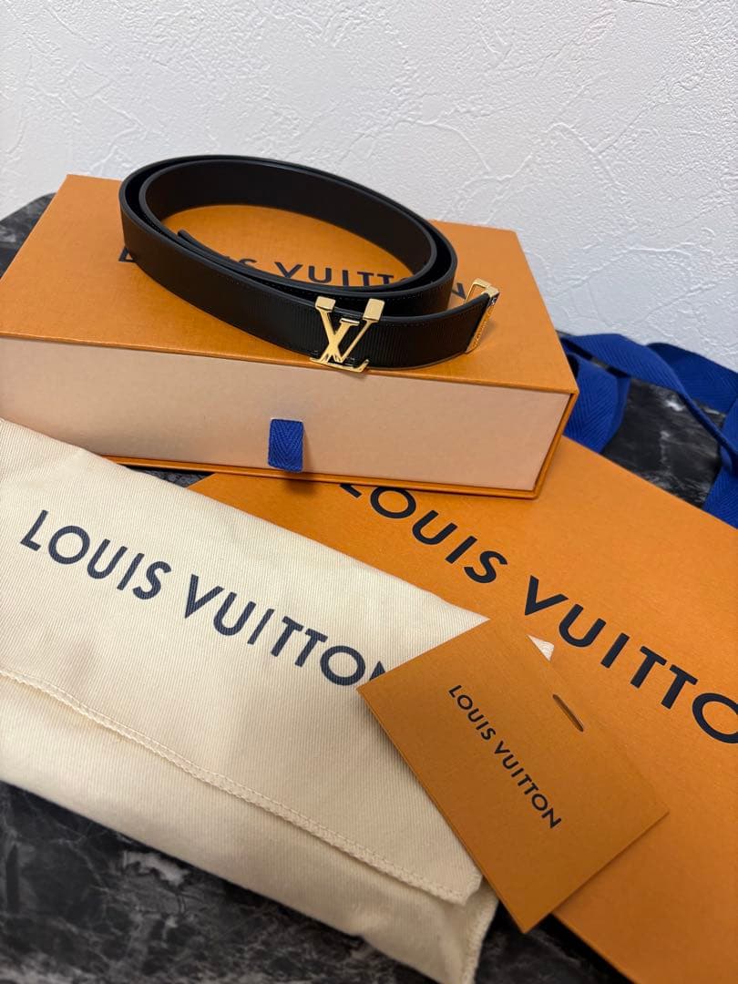 LOUIS VUITTON サンチュール・クチュール　レザーベルト M9578W