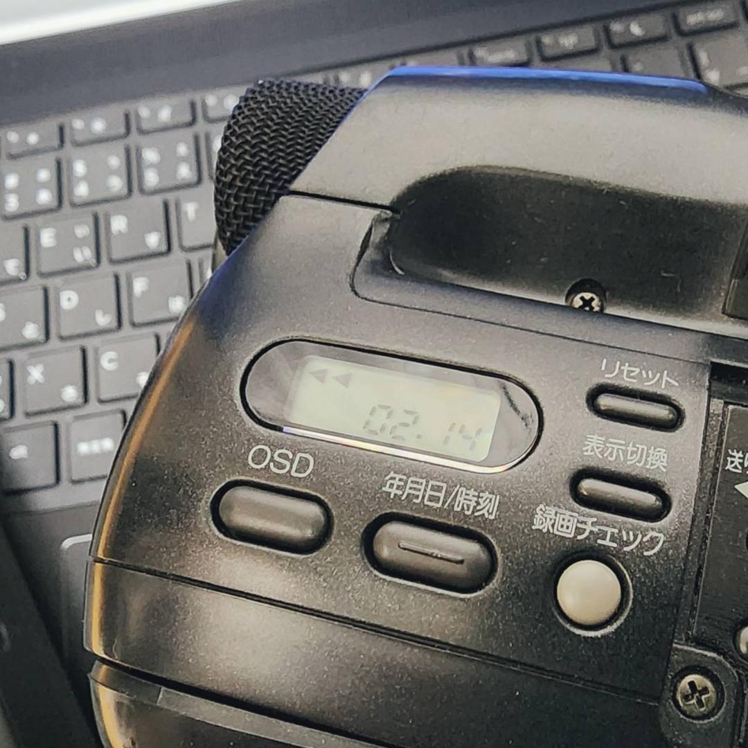 【動作確認済】Panasonic 高画質 S VHS-C ビデオカメラ セット