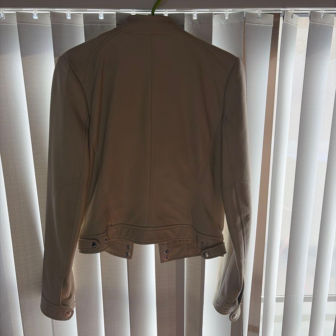 DOLCE&GABBANA レザージャケット ラム革