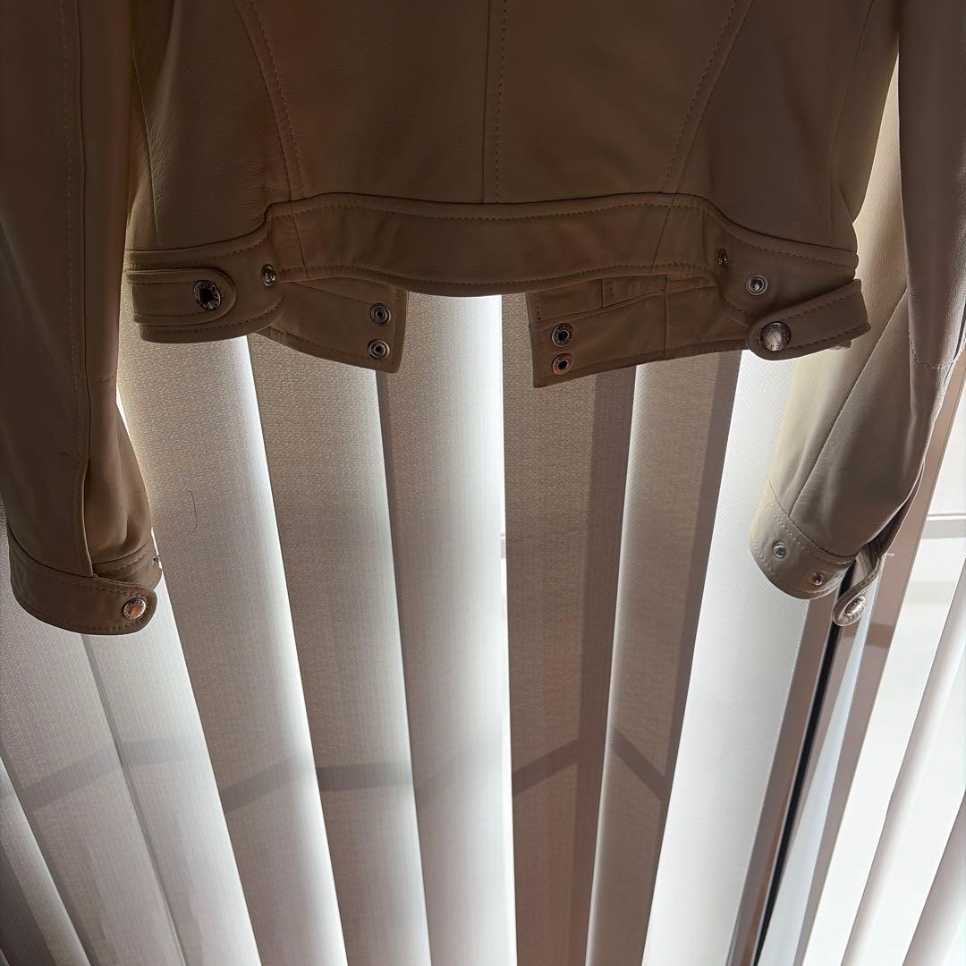 DOLCE&GABBANA レザージャケット ラム革