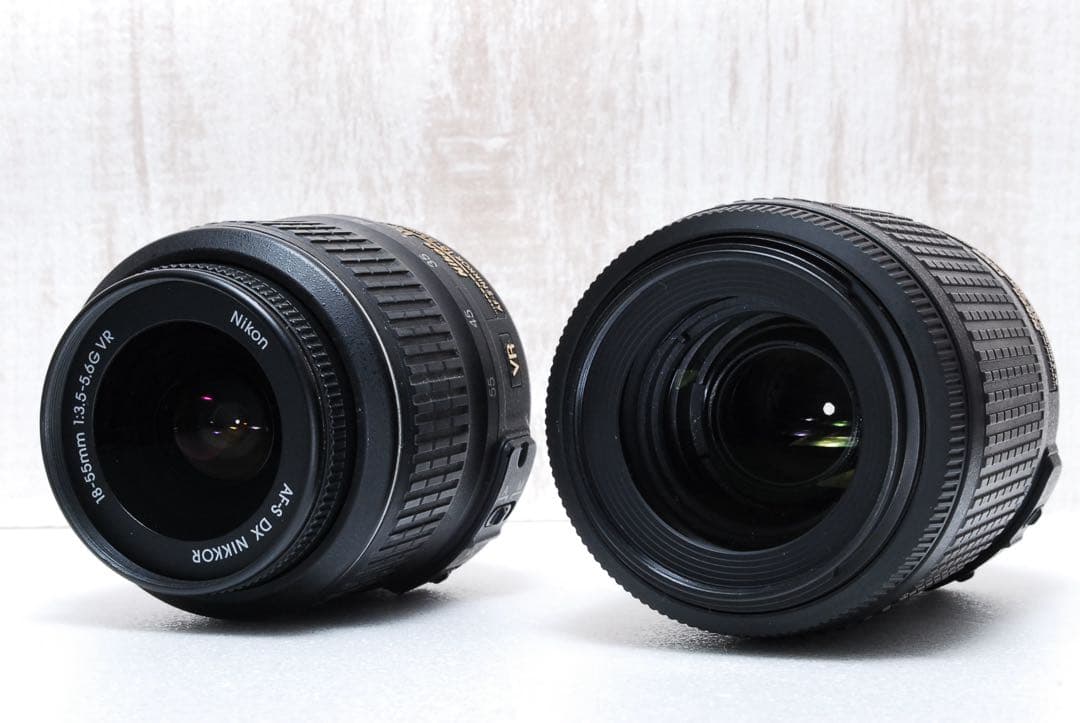 ショット数少❣️Wi-Fi搭載機❣️ダブルレンズセット❣️ Nikon D5500