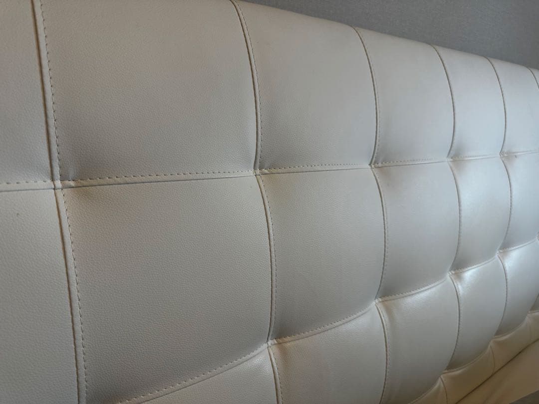 美品✨フランスベッド アシュフォード ダブル ホワイト／ホテルライク 高級ベッド