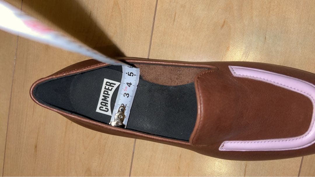 【極美品 箱付】CAMPER ツインズ ローファー ブラウン 36