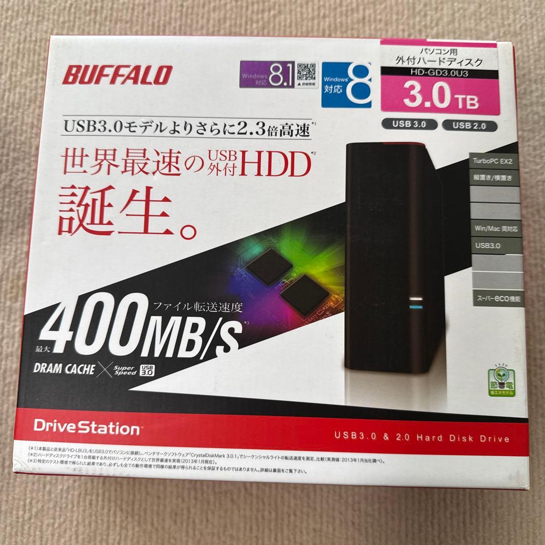 BUFFALO USB外付けHDD