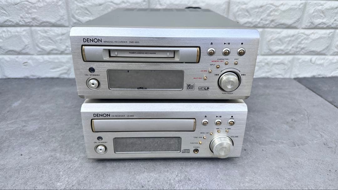 DENON CDレシーバー UD-M30 & MDレコーダー DMD-M30