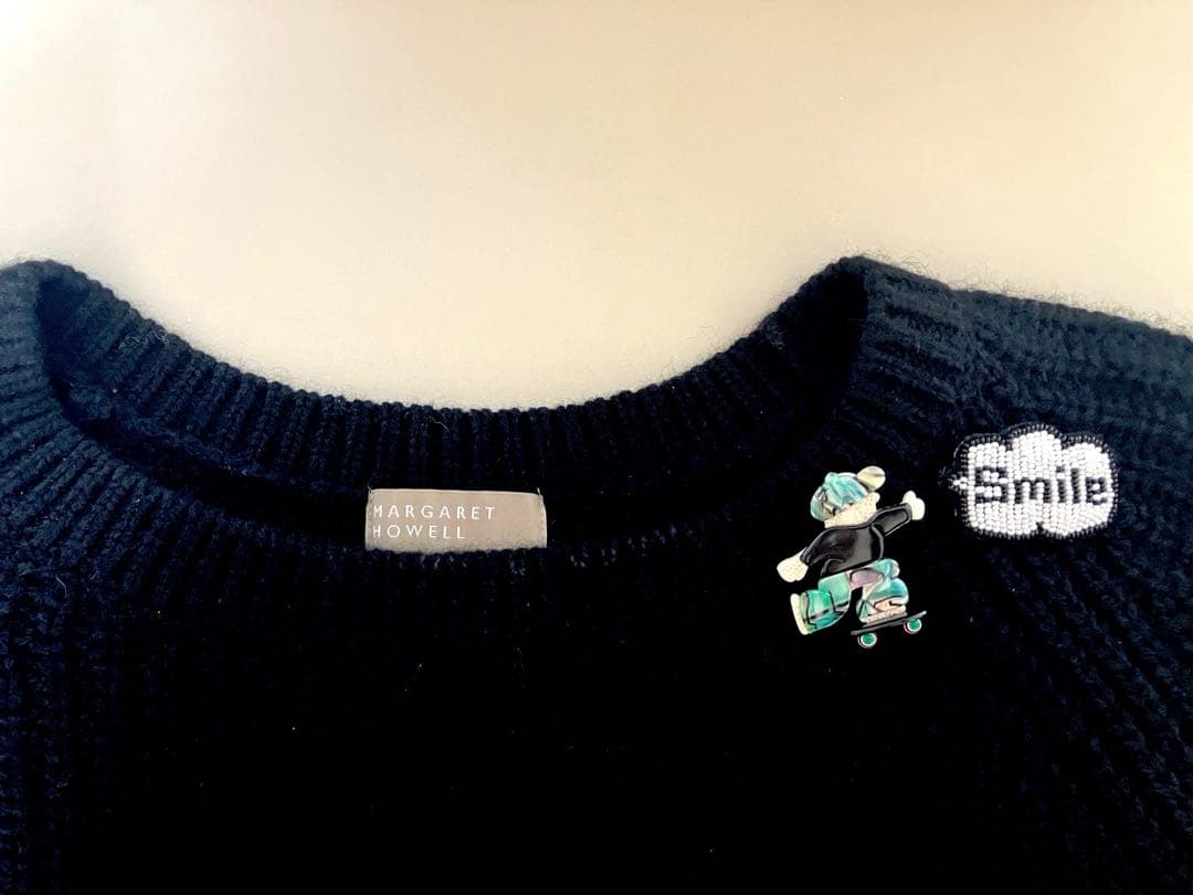 LEASTEIN 「SKATEBOARDER」・ SMILE ブローチセット