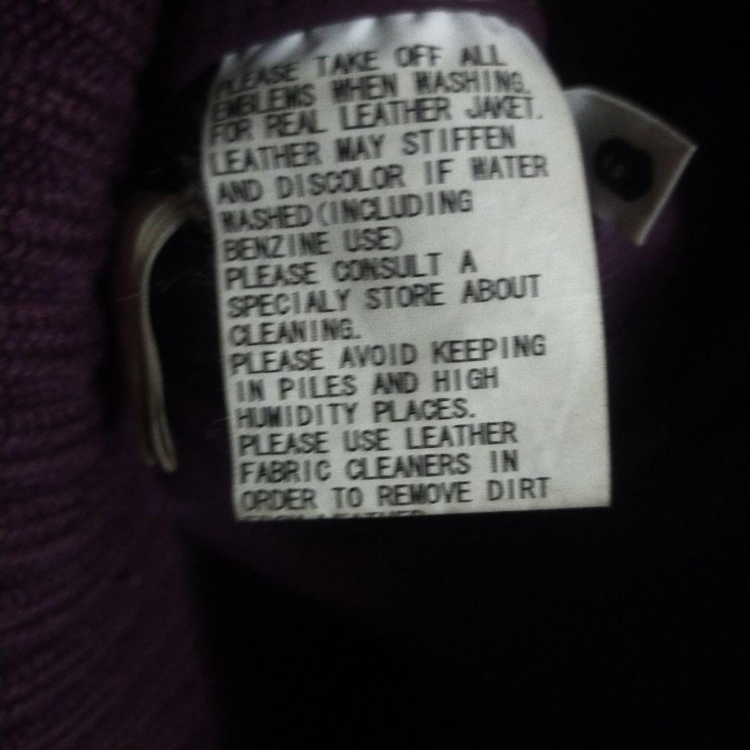 エイプ　APE　リバーシブル レザー ダウンジャケット　ボンバー　サイズＭ　美品