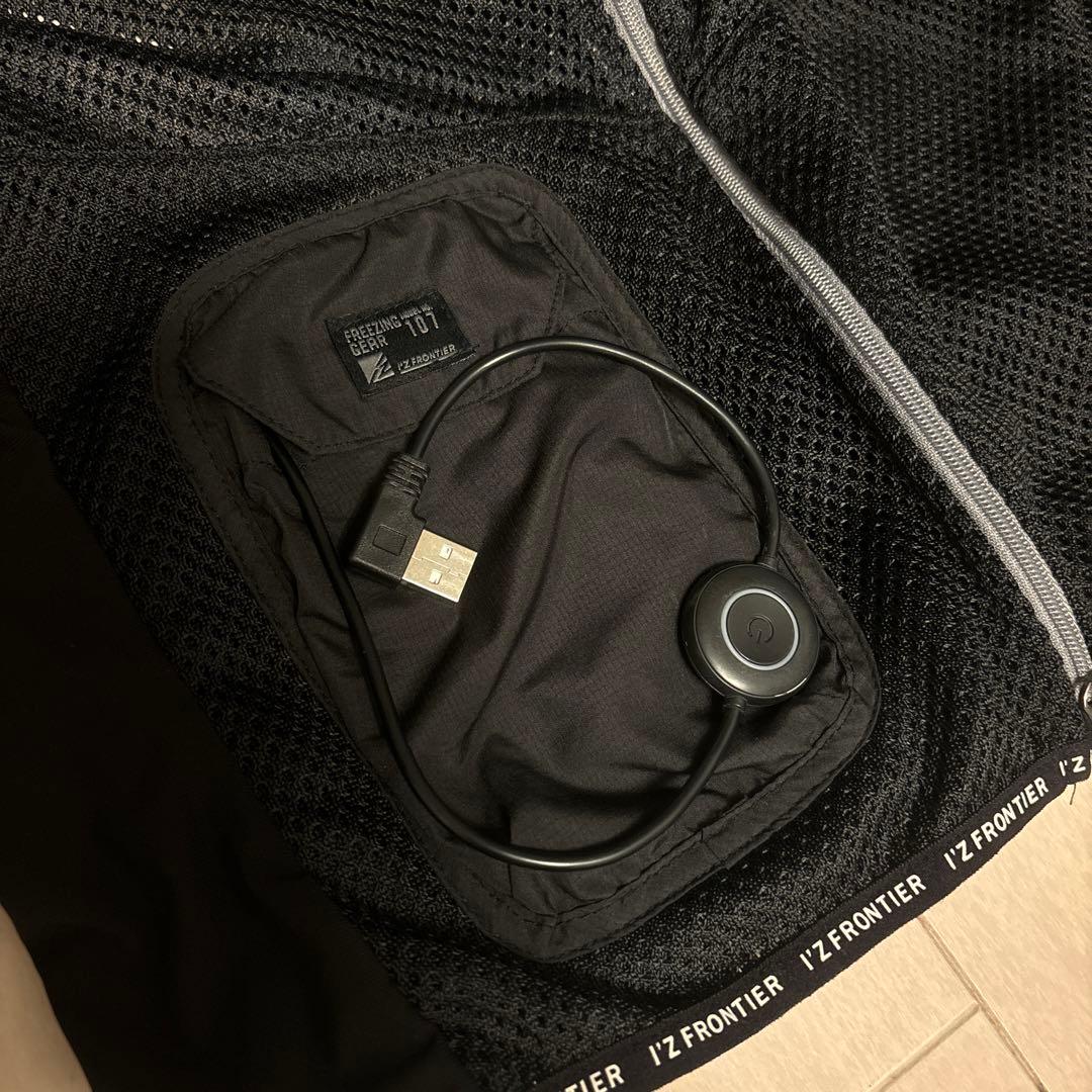 yasu　アイズフロンティア ペルチェベスト　L