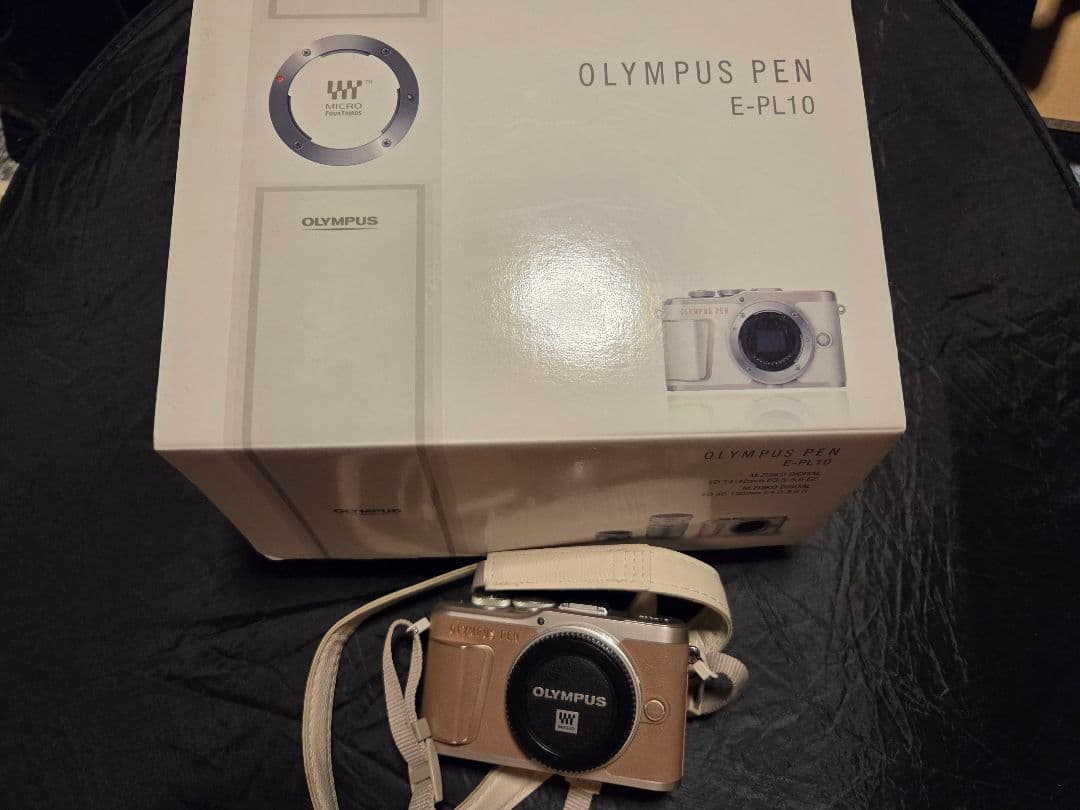 OLYMPUS E-PL10 ブラウン EZダブルズームキット