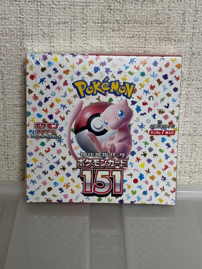 ポケモンカード151 シュリンク付き 1BOX 新品未開封