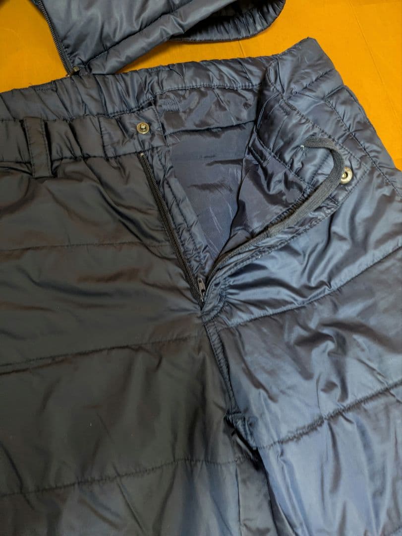 Kappa golf 中綿ジャケットパンツセットアップ サイズLL ネイビー