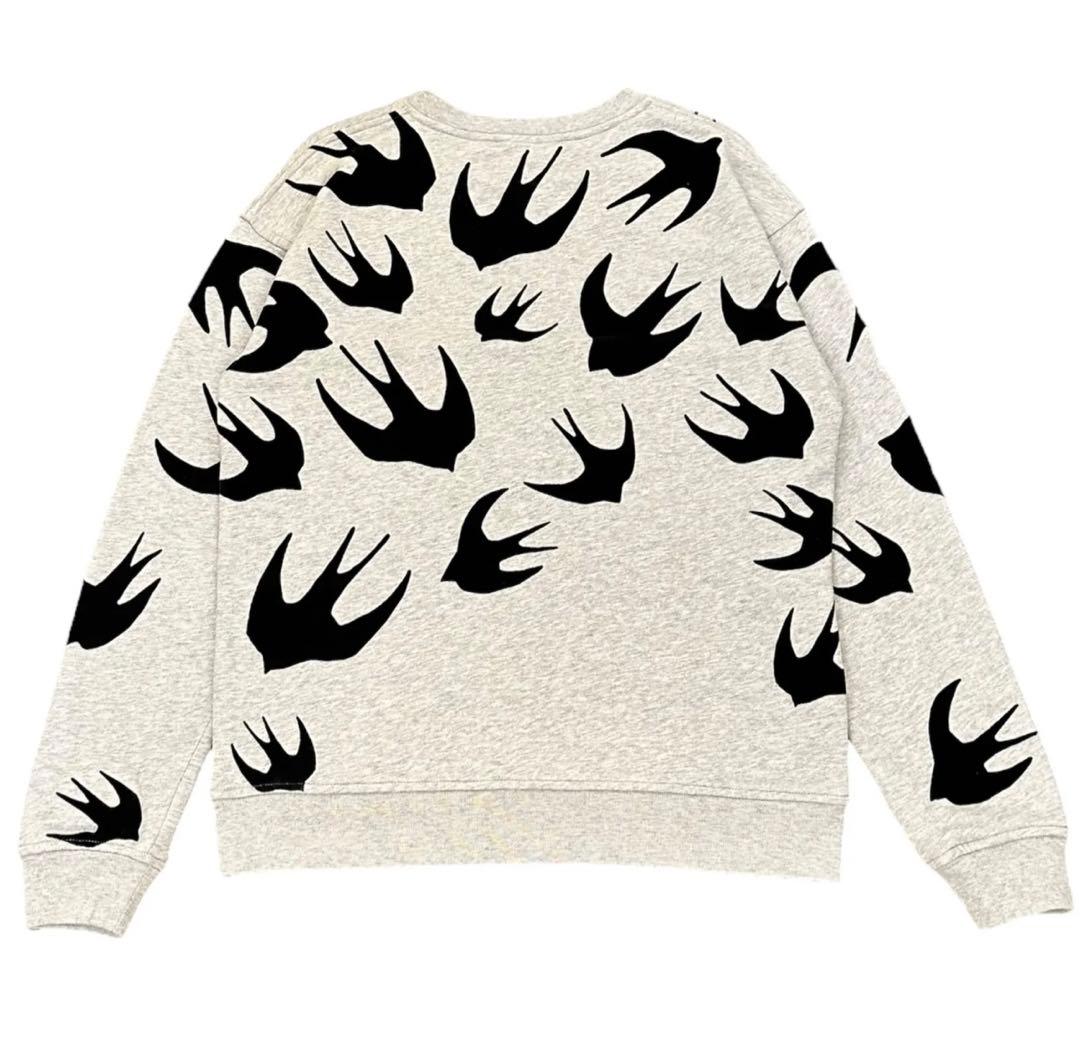 ★美品★本物保証★アレキサンダー★マックイーン★ツバメ柄★スウェット★ツバメ★