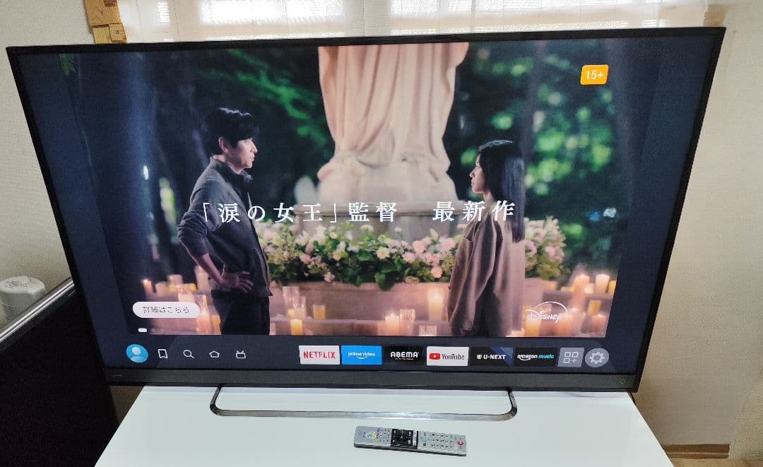 TOSHIBA東芝 REGZA 58V型 4K液晶テレビ 58M500X