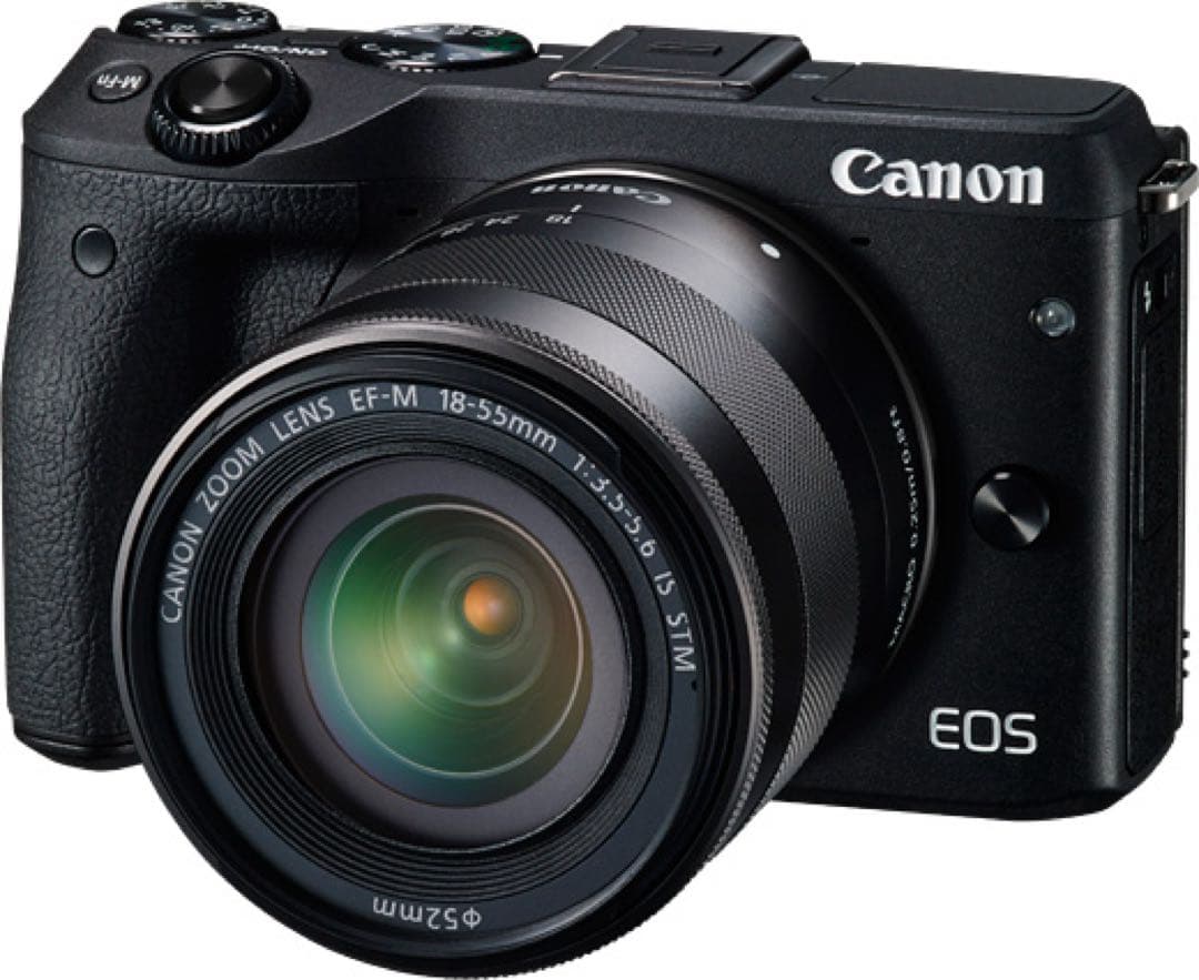 Canon EOS M3 美品｜使用少｜標準＋望遠レンズ｜付属品多数｜未使用品有