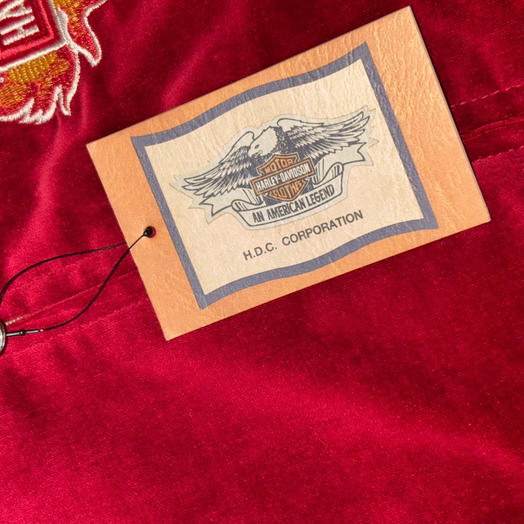 Harley-Davidson ハーレーダビッドソン　別珍　スカジャン　Lサイズ