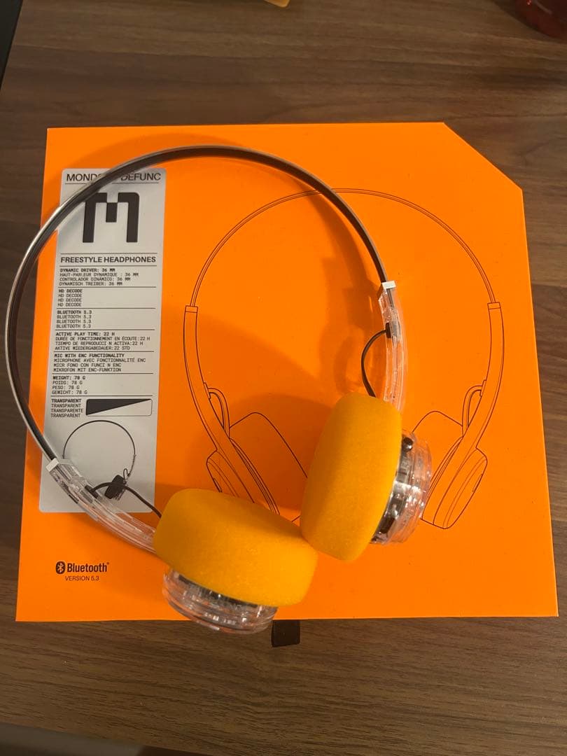 デ*散様 MONDO フリースタイルヘッドホン