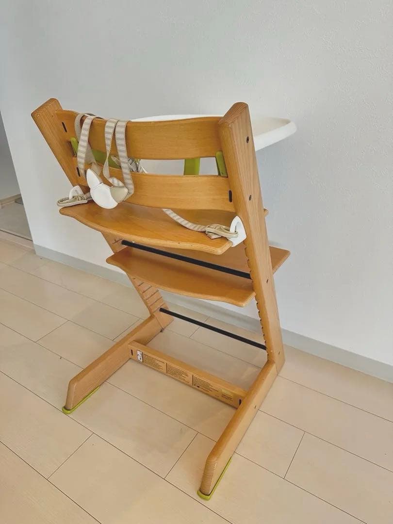 シリアル4　ストッケ トリップトラップナチュラル　セット売り