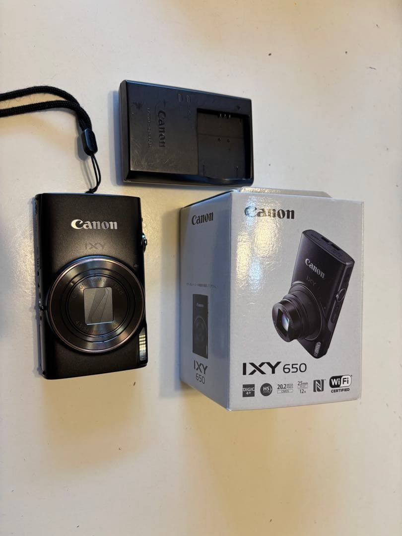 箱付属品完備 Canon IXY 650 ブラック