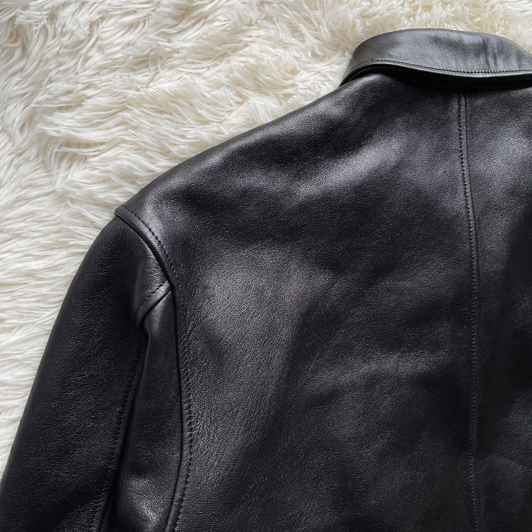 未使用級✨schott レザートラッカージャケット　ライダース　ラムスキン　M