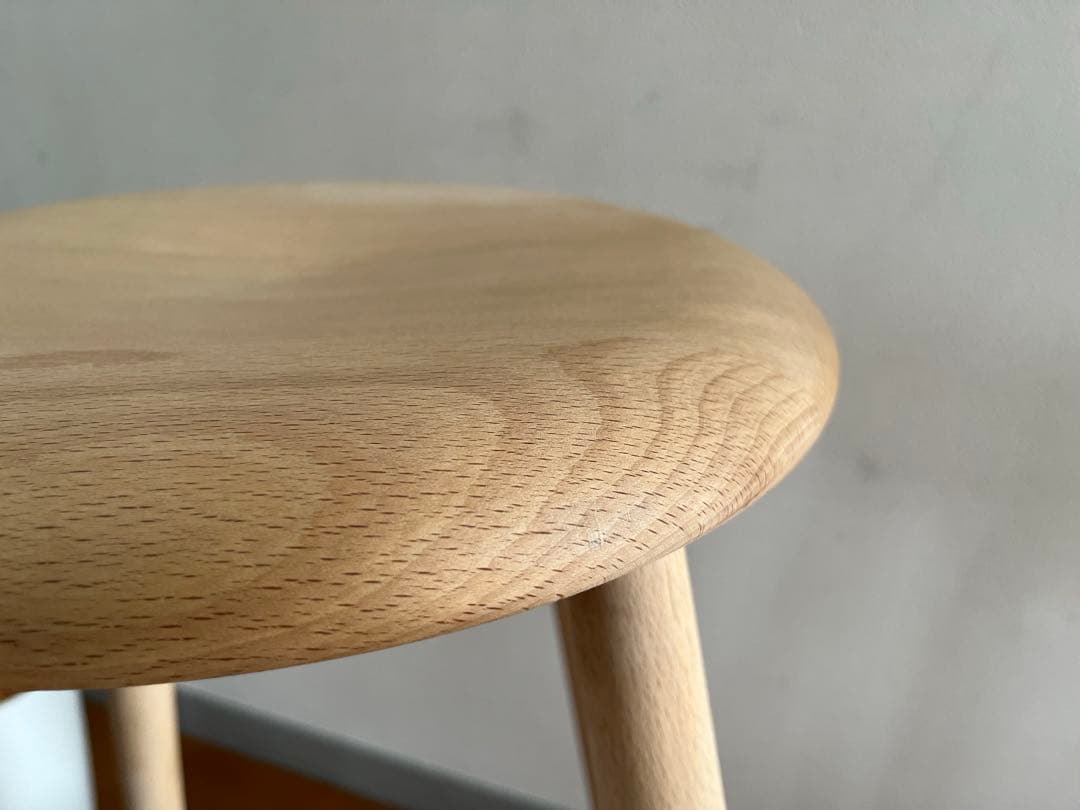 ノルディック スツール　② 北欧モダン　デンマーク　ミッドセンチュリー　天然木