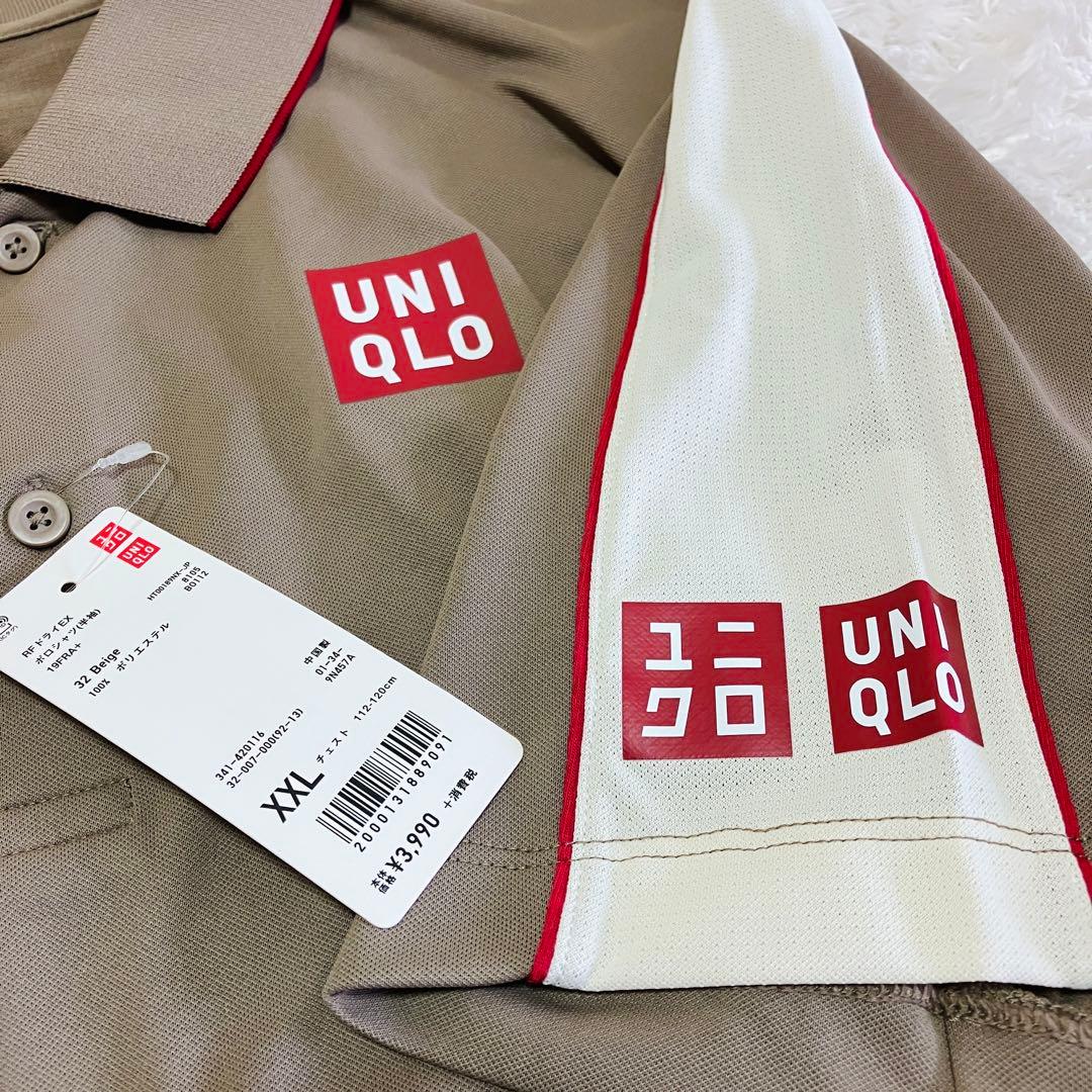 新品 未使用 UNIQLO ユニクロ テニスウェア シャツ フェデラー 錦織圭
