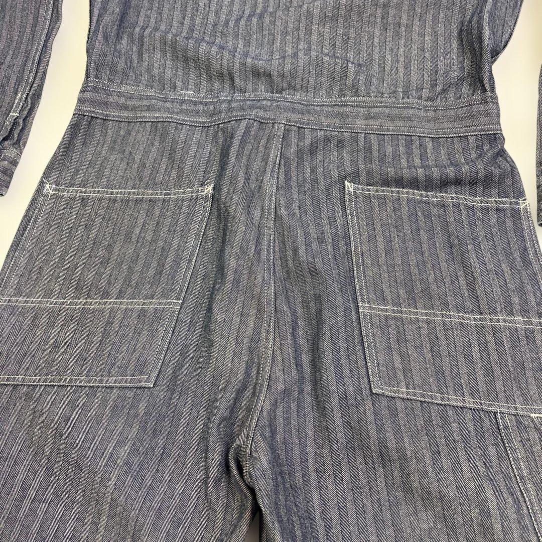 SUGAR CANE ヘリンボーン　オールインワン　オーバーオール　つなぎ40